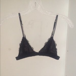 Urban Outfitters lace bralette, slightly sheer